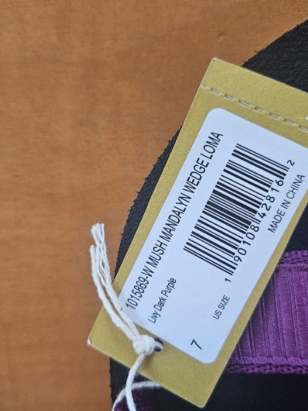 (NWT)Teva Women's Purple Wedge Loma Sandal - Picture 5 of 5